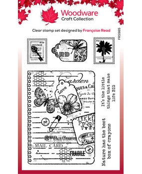 Woodware Garden Journal Clear Stamps (FRS985) Woodware Garden Journal Clear Stamps (FRS985)