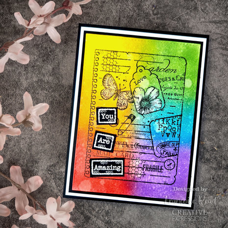 Woodware Garden Journal Clear Stamps (FRS985) Woodware Garden Journal Clear Stamps (FRS985)