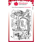 Woodware Sewing Machine Clear Stamps (FRS987)