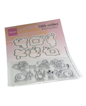 Marianne Design Eline's Animals Stamp & Die Little Critters (EC0200) Marianne Design Eline's Animals Stamp & Die Little Critters (EC0200)