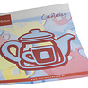Marianne Design Creatables Teapot & Glass (LR0803) Marianne Design Creatables Teapot & Glass (LR0803)
