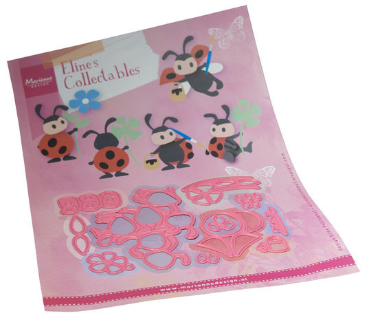 Marianne Design Collectable Eline's Ladybugs (COL1525) Marianne Design Collectable Eline's Ladybugs (COL1525)