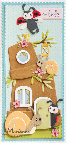 Marianne Design Collectable Eline's Snail Family (COL1526)