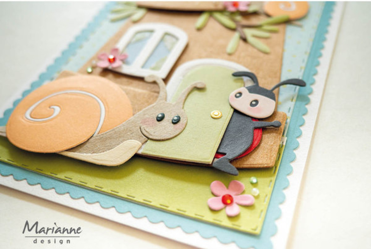 Marianne Design Collectable Eline's Snail Family (COL1526)