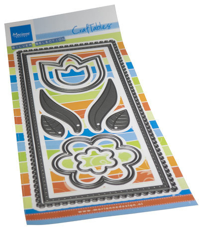 Marianne Design Craftables Slimline Flowers (CR1623) Marianne Design Craftables Slimline Flowers (CR1623)