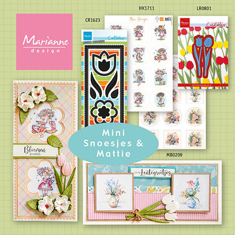 Marianne Design Craftables Slimline Flowers (CR1623) Marianne Design Craftables Slimline Flowers (CR1623)