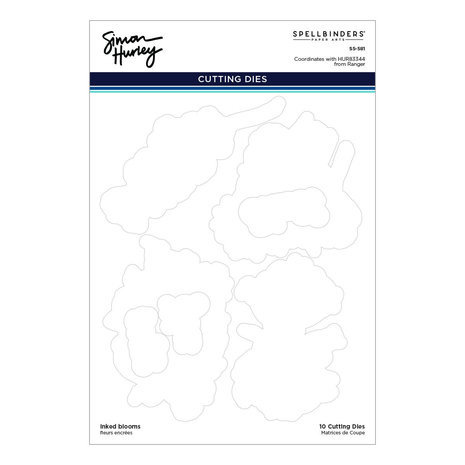 Spellbinders Inked Blooms Dies (S5-581)