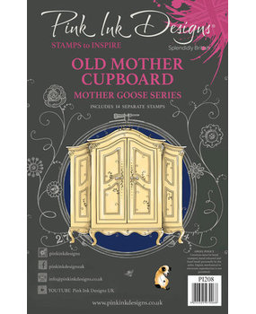 Pink Ink Designs Mother Goose Series Old Mother Cupboard A5 Clear Stamps (PI208) Pink Ink Designs Mother Goose Series Old Mother Cupboard A5 Clear Stamps (PI208)