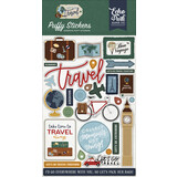 Echo Park Let's Go Travel Puffy Stickers (LGT310066)