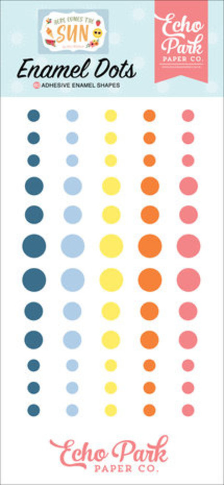 Echo Park Here Comes The Sun Enamel Dots (HCTS311028)
