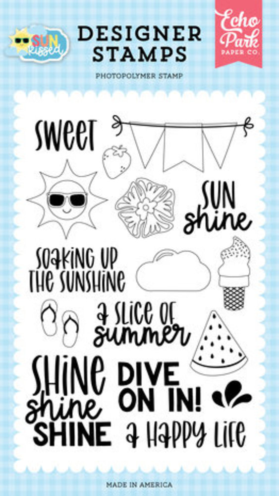 Echo Park Sun Kissed Dive On In Clear Stamps (SK312044) Echo Park Sun Kissed Dive On In Clear Stamps (SK312044)