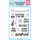 Echo Park Sun Kissed Good Times And Tan Lines Clear Stamps (SK312045)*