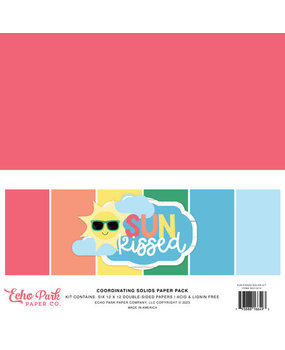 Echo Park Sun Kissed 12x12 Inch Coordinating Solids Paper Pack (SK312015) Echo Park Sun Kissed 12x12 Inch Coordinating Solids Paper Pack (SK312015)