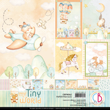 Ciao Bella Papercrafting My Tiny World 12x12 Inch Paper Pad (CBPM062)