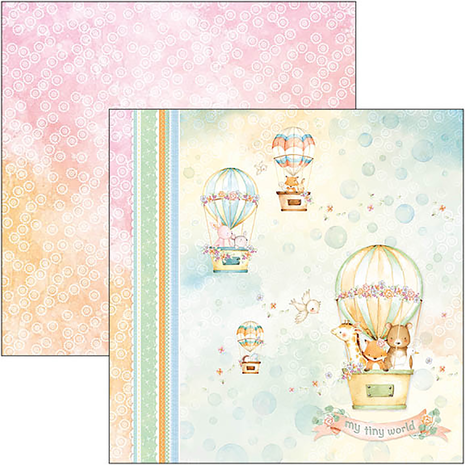 Ciao Bella Papercrafting My Tiny World 12x12 Inch Paper Pad (CBPM062) Ciao Bella Papercrafting My Tiny World 12x12 Inch Paper Pad (CBPM062)