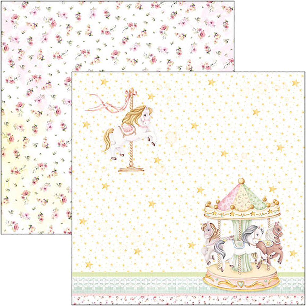 Ciao Bella Papercrafting My Tiny World 12x12 Inch Paper Pad (CBPM062) Ciao Bella Papercrafting My Tiny World 12x12 Inch Paper Pad (CBPM062)