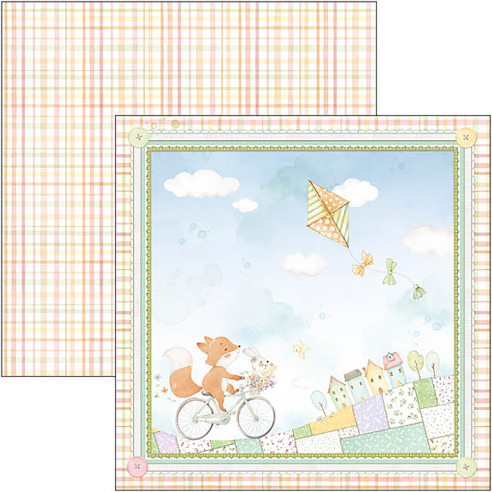 Ciao Bella Papercrafting My Tiny World 12x12 Inch Paper Pad (CBPM062) Ciao Bella Papercrafting My Tiny World 12x12 Inch Paper Pad (CBPM062)