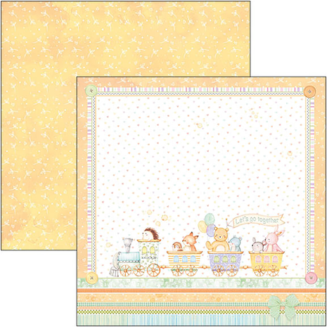 Ciao Bella Papercrafting My Tiny World 12x12 Inch Paper Pad (CBPM062) Ciao Bella Papercrafting My Tiny World 12x12 Inch Paper Pad (CBPM062)