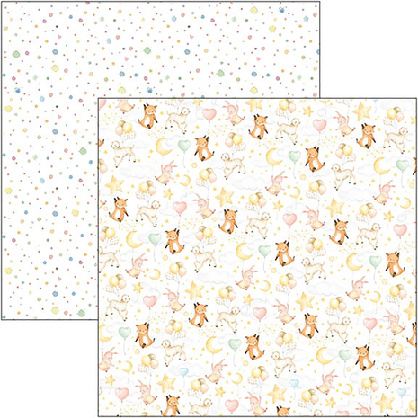 Ciao Bella Papercrafting My Tiny World 12x12 Inch Paper Pad (CBPM062) Ciao Bella Papercrafting My Tiny World 12x12 Inch Paper Pad (CBPM062)