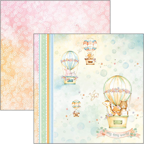Ciao Bella Papercrafting My Tiny World 8x8 Inch Paper Pad (CBH062) Ciao Bella Papercrafting My Tiny World 8x8 Inch Paper Pad (CBH062)