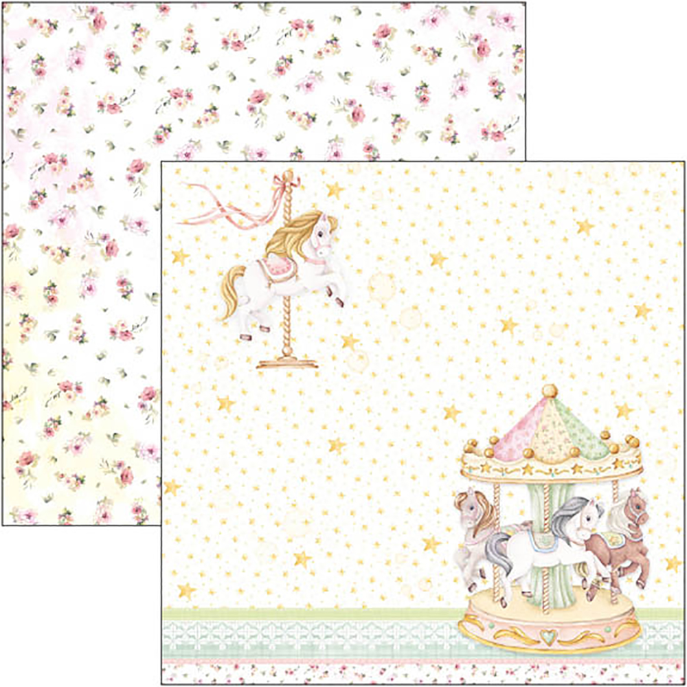 Ciao Bella Papercrafting My Tiny World 8x8 Inch Paper Pad (CBH062) Ciao Bella Papercrafting My Tiny World 8x8 Inch Paper Pad (CBH062)