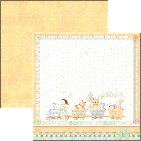 Ciao Bella Papercrafting My Tiny World 8x8 Inch Paper Pad (CBH062) Ciao Bella Papercrafting My Tiny World 8x8 Inch Paper Pad (CBH062)