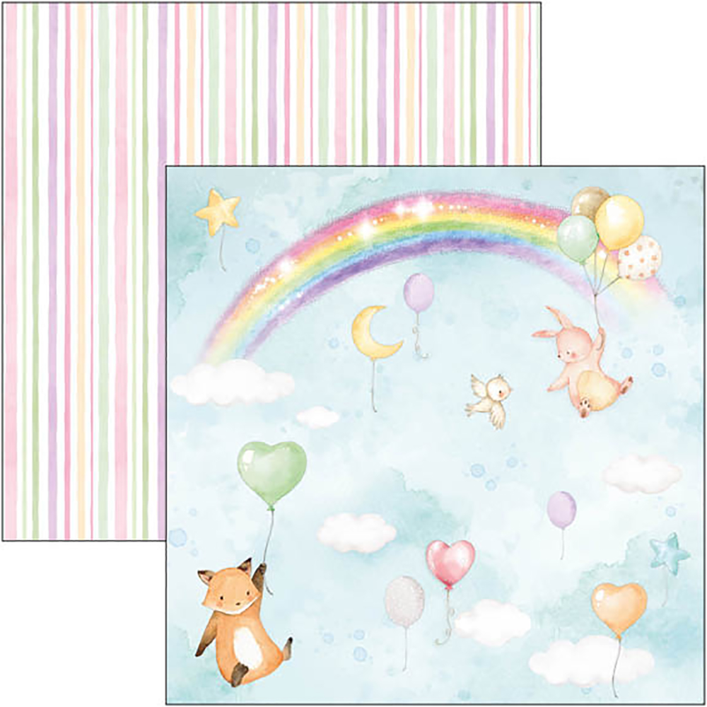 Ciao Bella Papercrafting My Tiny World 8x8 Inch Paper Pad (CBH062) Ciao Bella Papercrafting My Tiny World 8x8 Inch Paper Pad (CBH062)