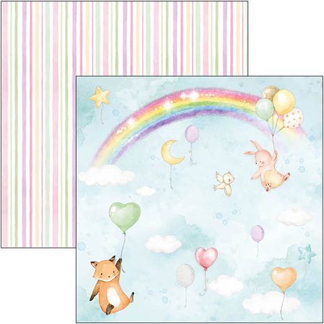 Ciao Bella Papercrafting My Tiny World 8x8 Inch Paper Pad (CBH062) Ciao Bella Papercrafting My Tiny World 8x8 Inch Paper Pad (CBH062)