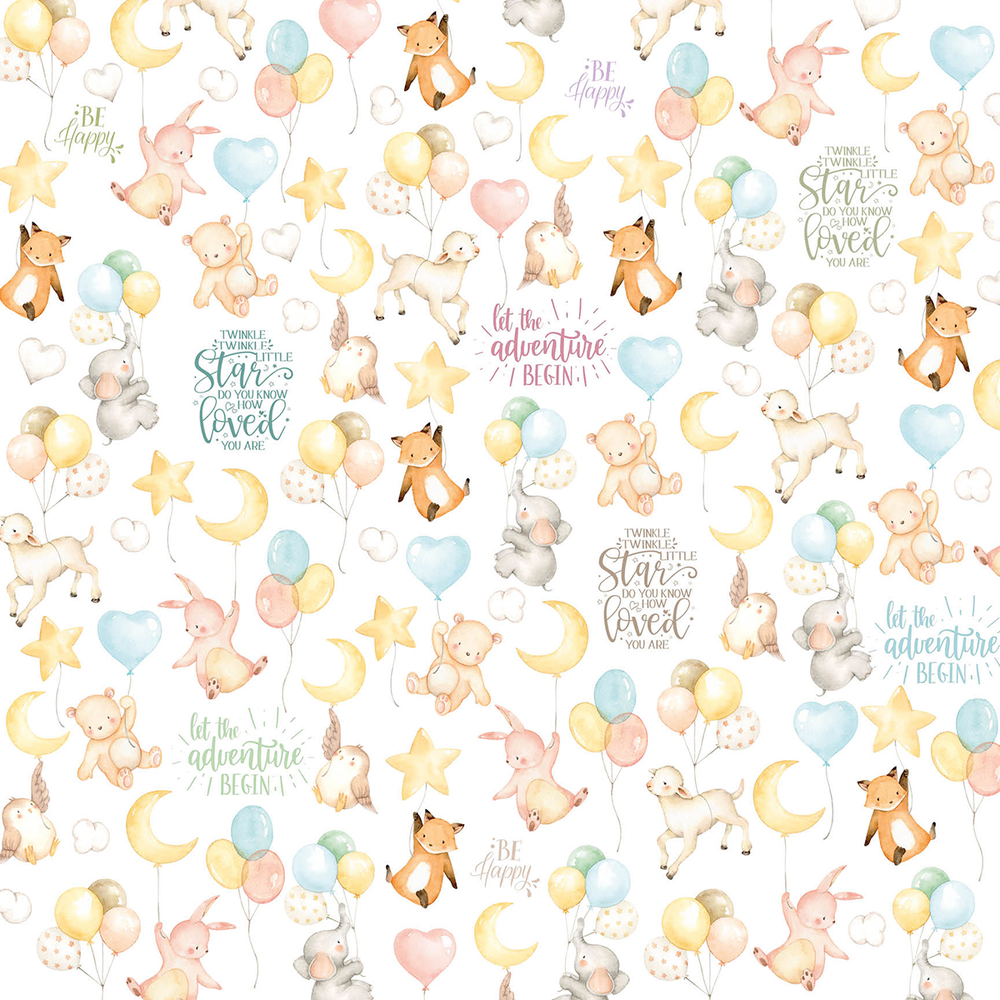 Ciao Bella Papercrafting My Tiny World 12x12 Inch Patterns Pad (CBT062) Ciao Bella Papercrafting My Tiny World 12x12 Inch Patterns Pad (CBT062)