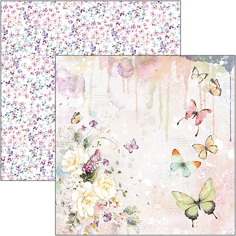 Ciao Bella Papercrafting Blooming 12x12 Inch Paper Pad (CBPM066) Ciao Bella Papercrafting Blooming 12x12 Inch Paper Pad (CBPM066)