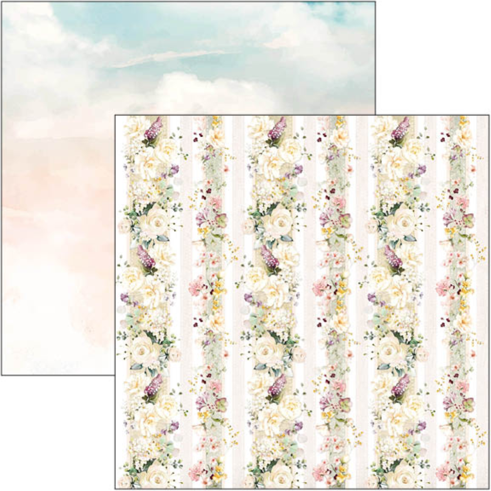 Ciao Bella Papercrafting Blooming 12x12 Inch Patterns Pad (CBT066) Ciao Bella Papercrafting Blooming 12x12 Inch Patterns Pad (CBT066)