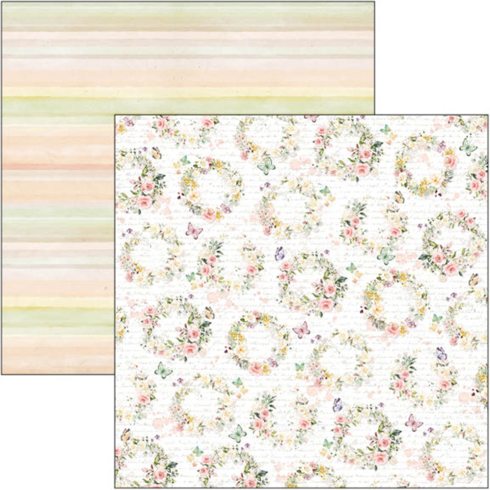Ciao Bella Papercrafting Blooming 12x12 Inch Patterns Pad (CBT066) Ciao Bella Papercrafting Blooming 12x12 Inch Patterns Pad (CBT066)