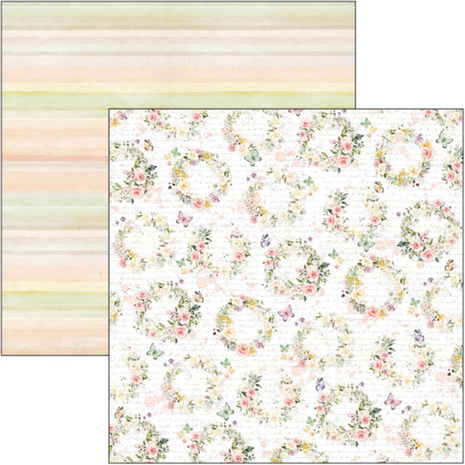Ciao Bella Papercrafting Blooming 12x12 Inch Patterns Pad (CBT066) Ciao Bella Papercrafting Blooming 12x12 Inch Patterns Pad (CBT066)