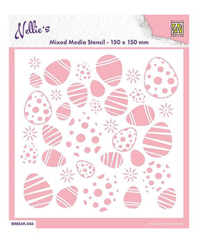 Nellie Snellen Easter Eggs Background Masking Stencil (MMS4K-044) Nellie Snellen Easter Eggs Background Masking Stencil (MMS4K-044)