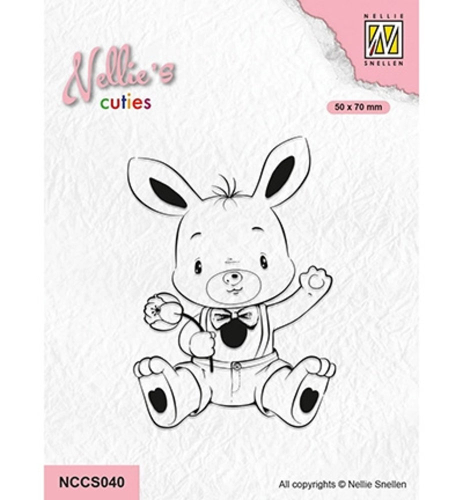 Nellie Snellen Clear Stamp Bunny (NCCS040)
