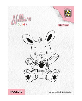 Nellie Snellen Clear Stamp Bunny (NCCS040) Nellie Snellen Clear Stamp Bunny (NCCS040)