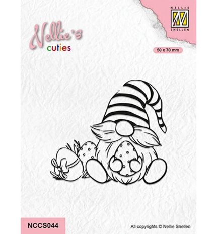 Nellie Snellen Clear Stamp Easter Gnome (NCCS044)