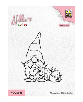 Nellie Snellen Clear Stamp Easter Gnome (NCCS046) Nellie Snellen Clear Stamp Easter Gnome (NCCS046)