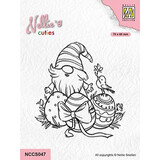 Nellie Snellen Clear Stamp Easter Gnome with Little Birdy (NCCS047)
