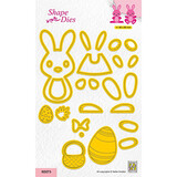 Nellie Snellen Snijmal Continue Easter Bunny (SD273)*