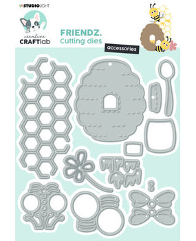 Creative Craftlab Friendz Dies Honey Bees Accessoires (CCL-FR-CD525) Creative Craftlab Friendz Dies Honey Bees Accessoires (CCL-FR-CD525)
