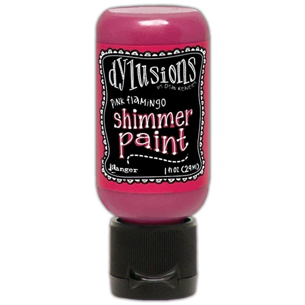 Ranger Dylusions Shimmer Paint Pink Flamingo (DYU81449) Ranger Dylusions Shimmer Paint Pink Flamingo (DYU81449)