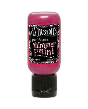 Ranger Dylusions Shimmer Paint Pink Flamingo (DYU81449) Ranger Dylusions Shimmer Paint Pink Flamingo (DYU81449)