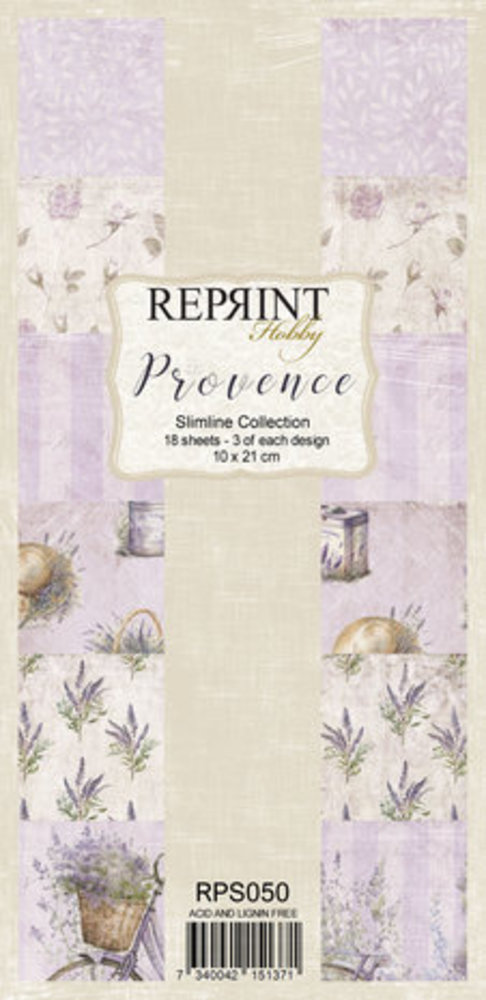 Reprint Provence Slimline Paper Pack (RPS050) Reprint Provence Slimline Paper Pack (RPS050)