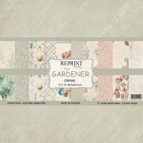 Reprint The Gardener 12x12 Inch Paper Pack (CRP065) Reprint The Gardener 12x12 Inch Paper Pack (CRP065)