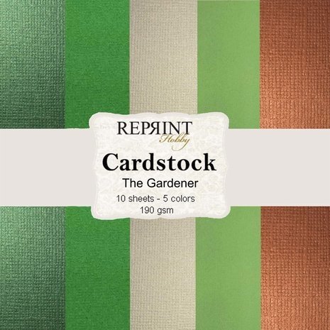 Reprint The Gardener 12x12 Inch Cardstock (CSP016)