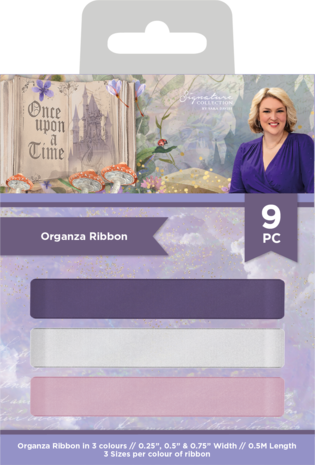 Crafter's Companion Once Upon a Time Organza Ribbon (S-OUAT-ORIB) Crafter's Companion Once Upon a Time Organza Ribbon (S-OUAT-ORIB)