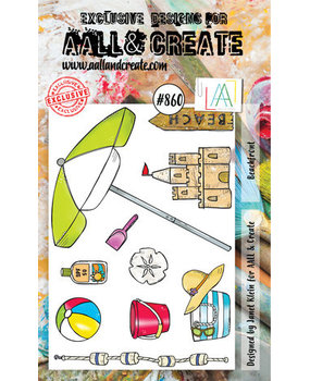 AALL and Create Clear Stamp Set A6 Beachfront (AALL-TP-860)