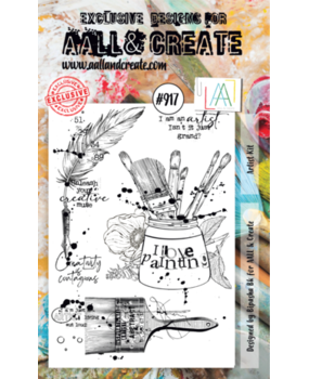 AALL and Create Clear Stamp Set A6 Artist Kit (AALL-TP-917) AALL and Create Clear Stamp Set A6 Artist Kit (AALL-TP-917)