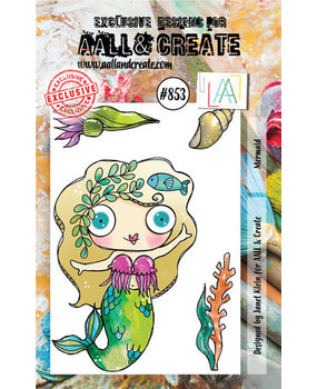 AALL and Create Clear Stamp Set A7 Mermaid (AALL-TP-853) AALL and Create Clear Stamp Set A7 Mermaid (AALL-TP-853)